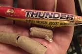 Illegal fireworks present a real danger to the young people deploying them.