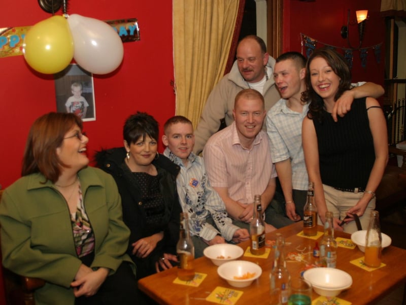 Parties, birthdays and celebrations from December 2003
