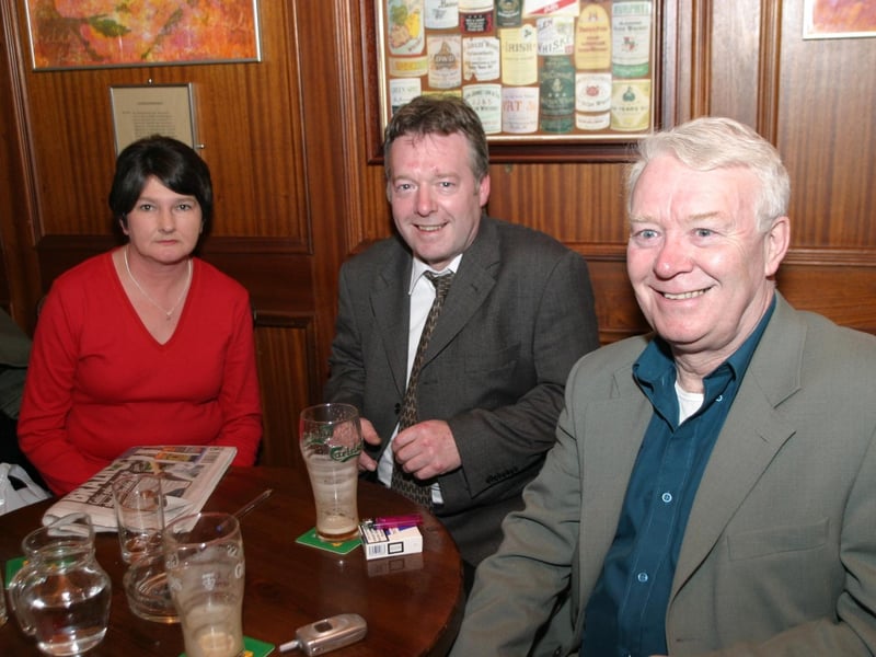 Punters enjoying a night out at WG's bar in May 2004.