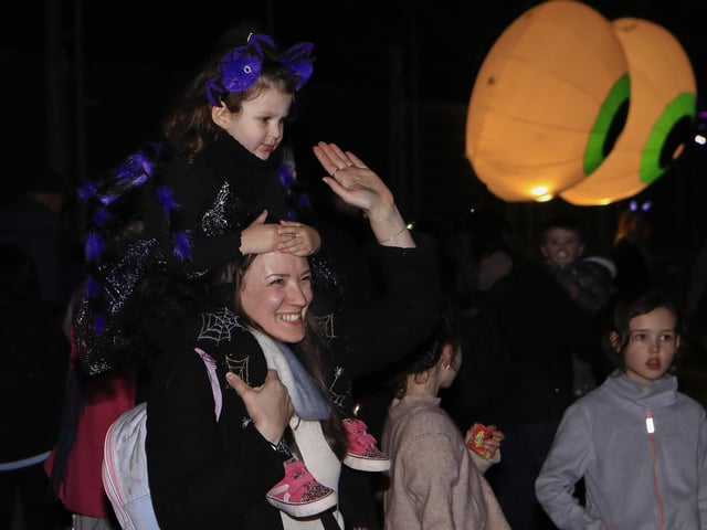 Awakening the Walled City Trail, celebrating the 40th anniversary of the Derry Halloween Festival. (Photo - Tom Heaney, nwpresspics)