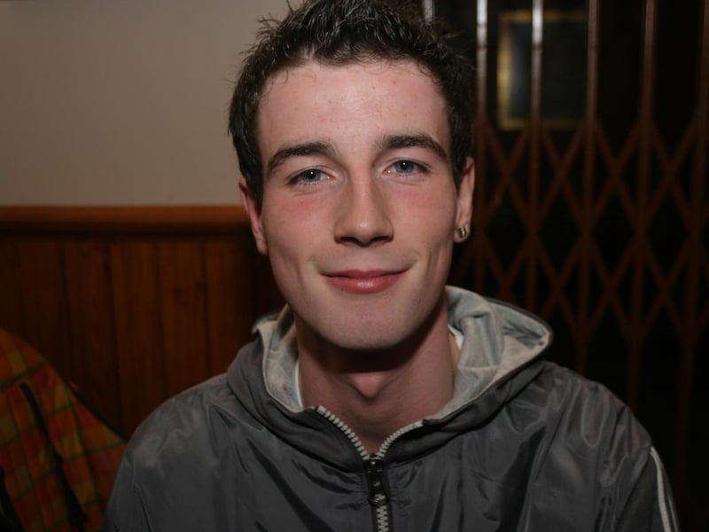 Ryan Duffy with his family on his birthday.