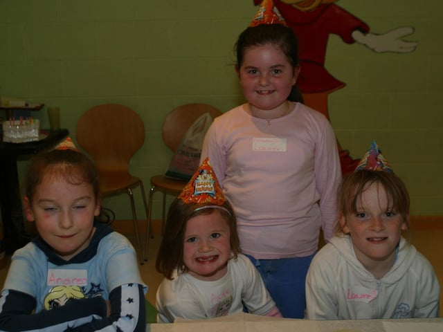 Derry parties in October 2004.