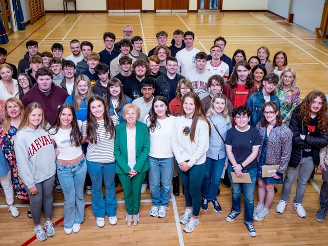 Staff and students.