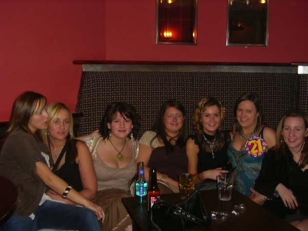 Locals having a good time at Derry's nightlife spots back in November 2005.
