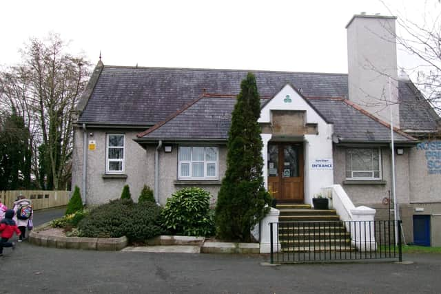 The Rosemount School building.