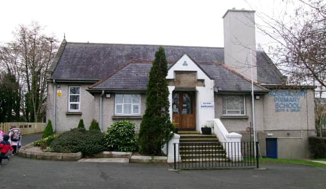 The Rosemount School building.