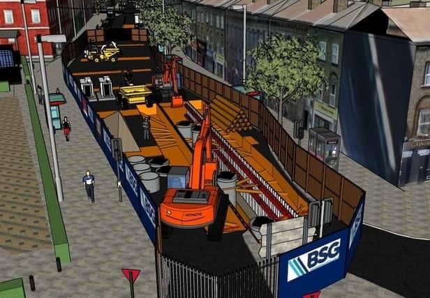 Foyle Street is on course to be fully reopened by the weekend with the city centre thoroughfare to be accessible to through traffic over Christmas.