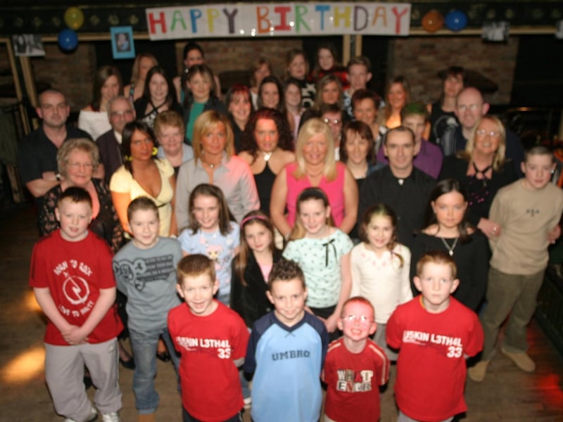 Parties and celebrations in Derry back in 2004. Jackie Kelly.