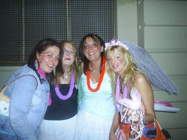 Locals having a good time at Derry's nightlife spots back in July 2005.
