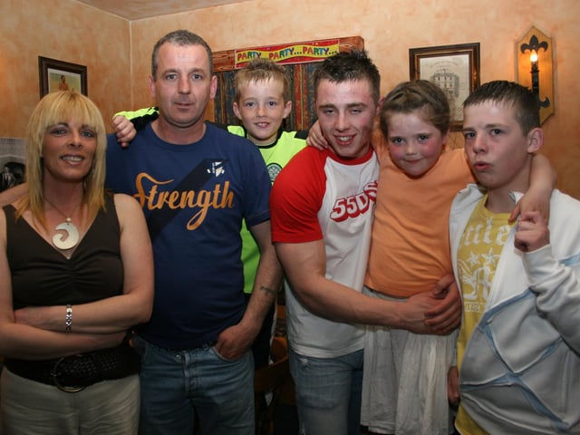 Parties across Derry in May 2005