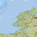 A 1.1M magnitude earthquake was recorded in Donegal on Thursday evening.