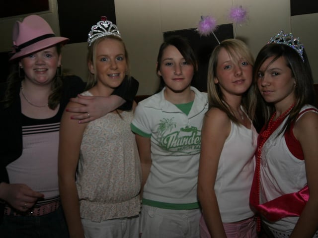 Parties and celebrations in Derry in October 2005.