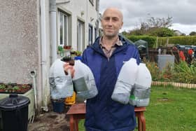 Winter sowing in milk jugs: Experimenting with a method popular in the US.