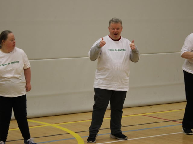 It's a thumbs up for our photographer at the NW Disability Cricket Blitz