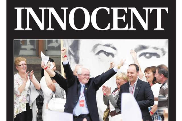 Derry Journal front page after the Saville Inquiry.