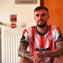 Derry City new signing Carl Winchester.  Photograph: George Sweeney