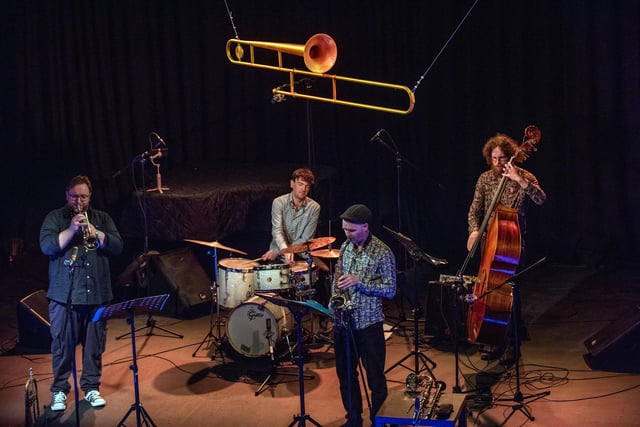 The Playhouse hosts the Michael Barkley Quartet as the City of Derry Jazz Festival continues over the weekend. Picture Martin McKeown. 27.04.23