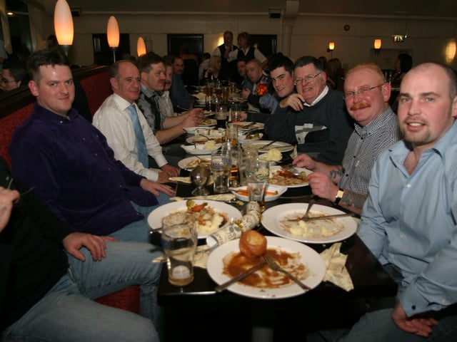 Derry Christmas parties 20 years ago in December 2003