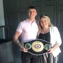 Connor Coyle and Sandra Duffy.