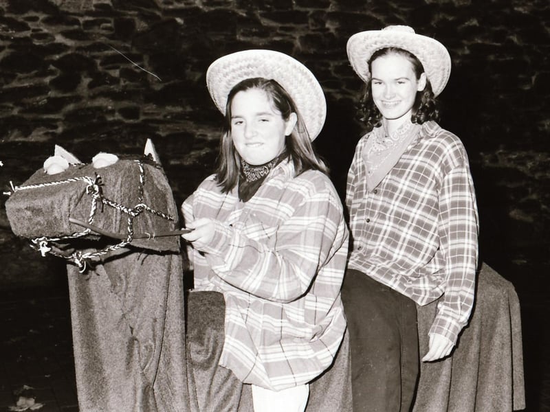 Derry folks dressed up for Halloween night, back in October 1994.