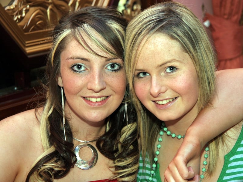 Nicole pictured with Caoimhe on the occasion of ehr 16th birthday 0544JML : Parties and celebrations June 2006: Nicole Diffy.