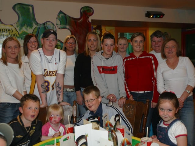 Parties and celebrations in July 2004: Caitlin McGuinness.