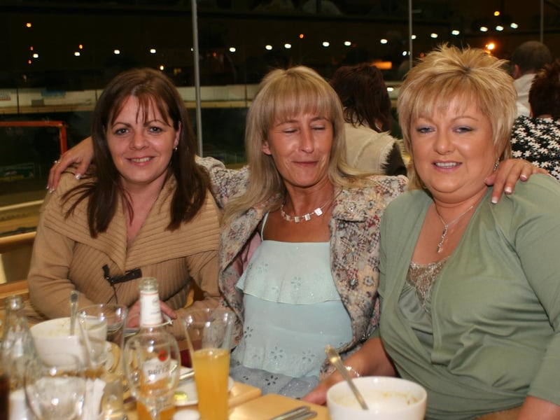 Folks out enjoying the Lifford Races back in January 2005.
