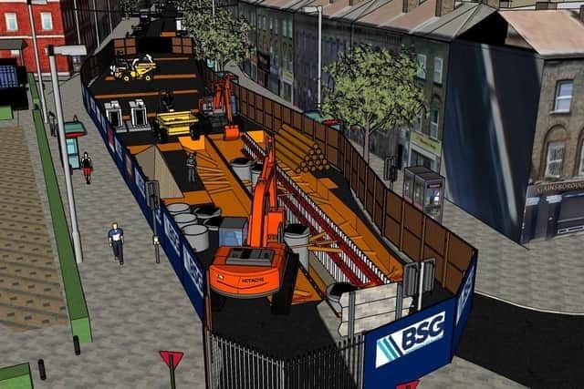 A Derry ratepayer has applied for a reduction in their rates due to the prolonged closure of Foyle Street to facilitate works by NI Water, it’s emerged.