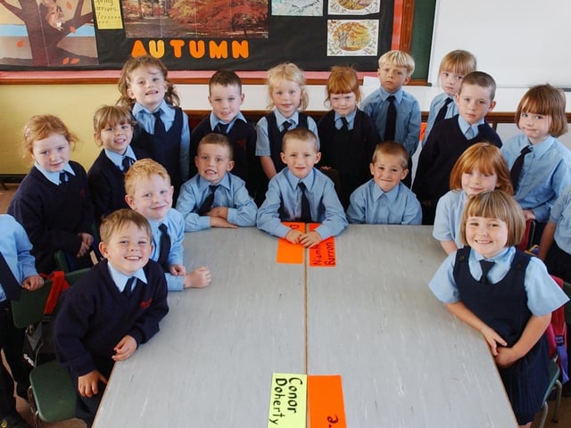 20 YEARS ON: Pictures of Derry children starting primary 1 in September 2003