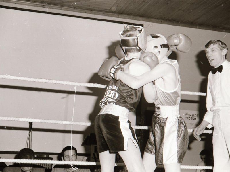Fairview boxing tournament in the Delacroix back in February 1995.
