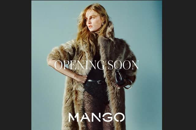 MANGO will open at Foyleside Shopping Centre this Saturday.
