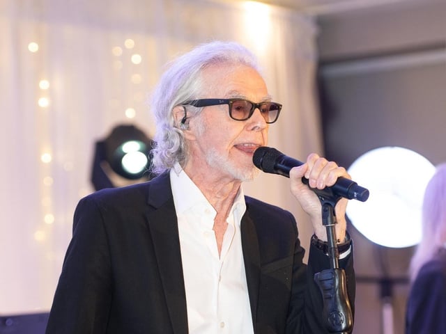 Tip O'Neill Recipent Danny Hutton performing with Three Dog Night at the 2025 Tip O’Neill Irish Diaspora Awards took place on Friday evening at the Inishowen Gateway Hotel in Buncrana, honouring four exceptional members of the Global Irish community whose achievements reflect the enduring spirit and values of the Irish diaspora. Photo Clive Wasson : .
