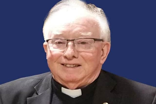 The late Fr. John Downey who passed away on Monday.