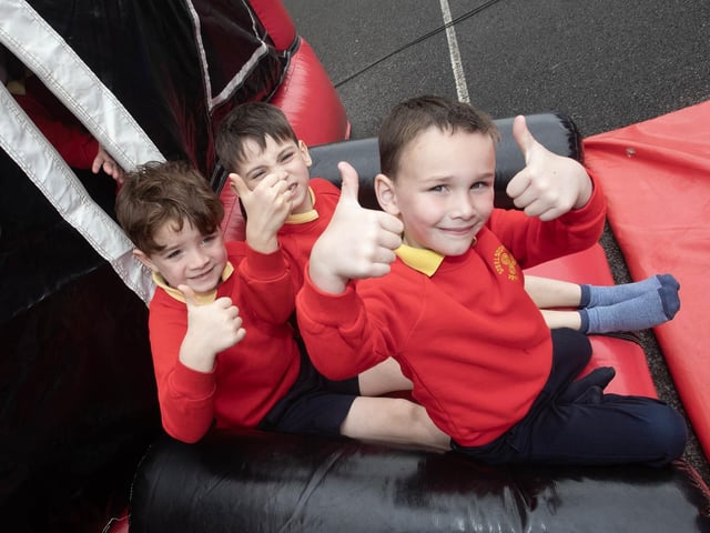 Steelstown Primary School End of Year Fun Day 2025.