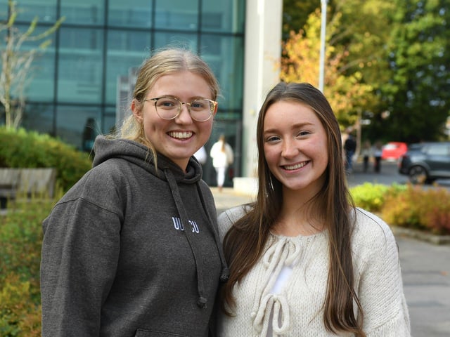 The two freshers hail from Ballymena and are also studying Speech and Language Therapy. The Ballymena locals have been living in Derry for over a week but have yet to venture out to the city centre yet. Despite being away from home the two aren't nervous, they said that they are feeling pretty okay and that "everyone is so lovely, it's nice to meet different people."