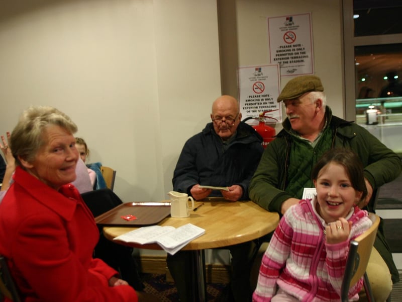 All smiles at the Lifford Races.