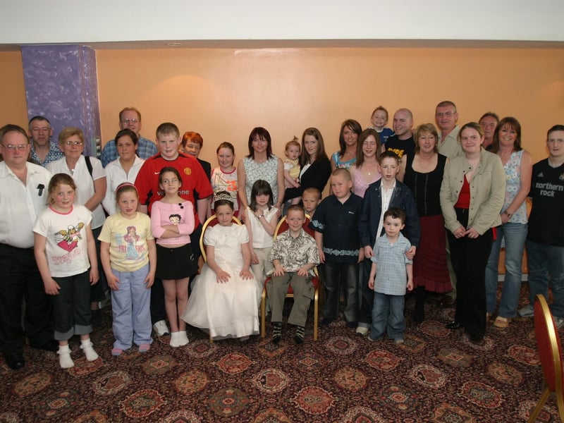 Parties and celebrations back in 2004: Lenisha Barr and Ronan Tracey.