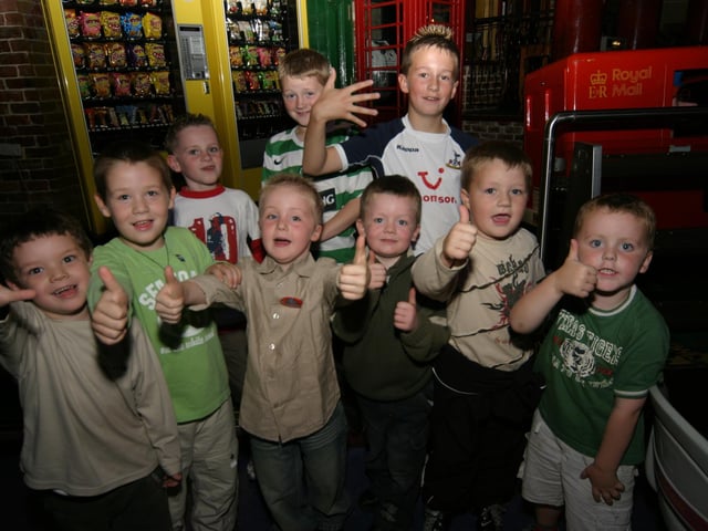 Parties and celebrations in Derry in October 2005.