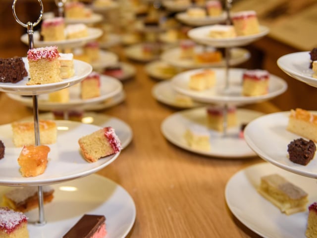 The Mayor Councillor Sandra Duffy once again welcomed people to the Guildhall as she hosted another popular Derry City and Strabane District Council Tea Dance. Included are, Picture Martin McKeown. 09.11.22:.:The Mayor's Tea Dance