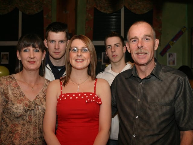 Party celebrations back in 2004: Lisa McAdams