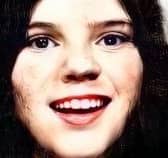 Annette McGavigan who was shot dead by a British soldier in the Bogside in 1971.