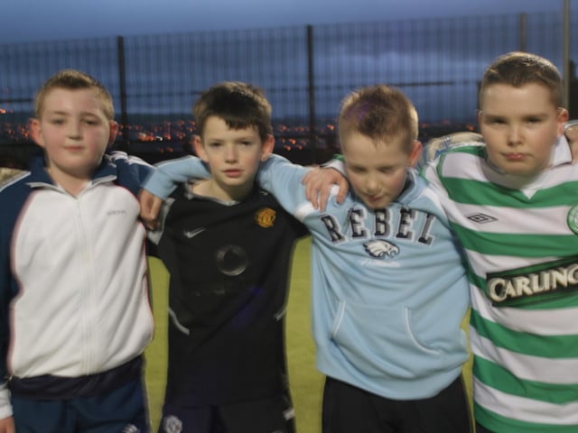 Out for a game of football in 2005 for Jarlath Canning's birthday.