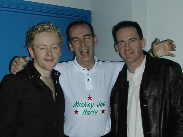 Kenneth Crawford, Joe Campbell and Dermot McGavigan.