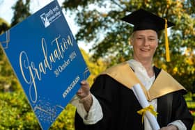Rosie Boyle will graduate from NWRC with and Access Diploma in Combined Studies. (Pic Martin McKeown)