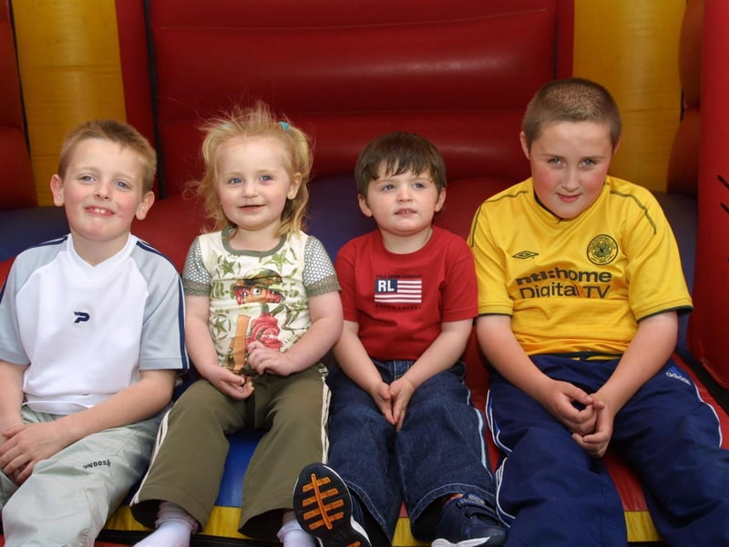 Jack, Katie, Graeme and Gary enjoying the party.