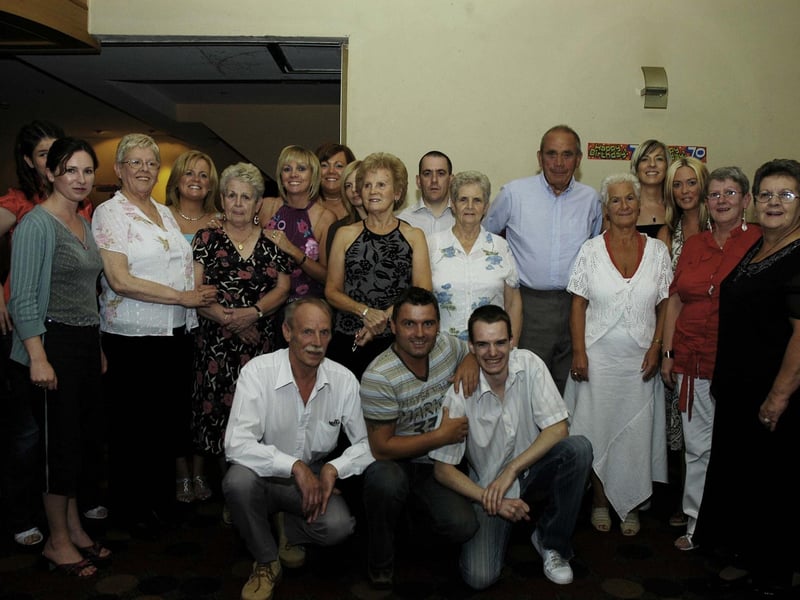 Catherine pictured celebrating her birthday with all her firends and family. : .