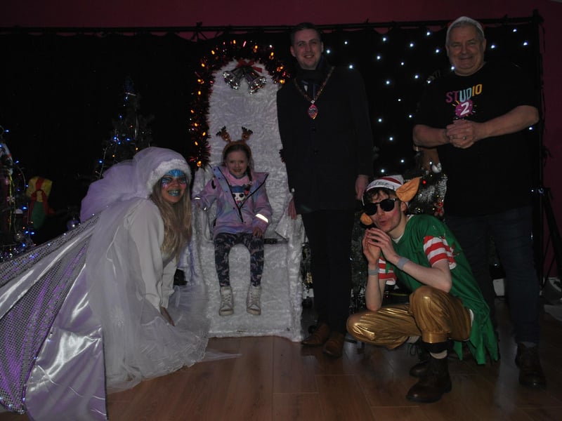 'Twas the week before Christmas' in Studio 2 in Derry with the Grinch, Santa, Mrs Claus, Cindy Lou Who, the elves and a Christmas Fairy.
