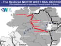 How the reopened railway destinations would link up.