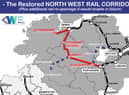 How the reopened railway destinations would link up.