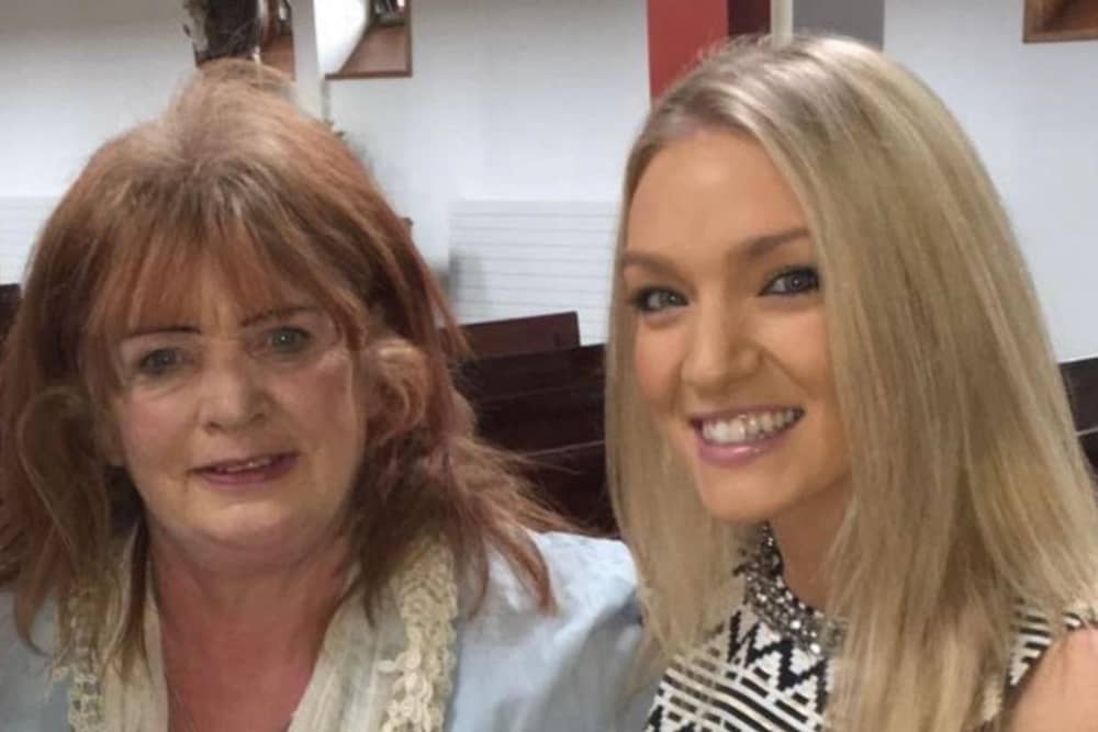Agnes Webb pictured with the event organiser, Roisin Rosborough in years past.